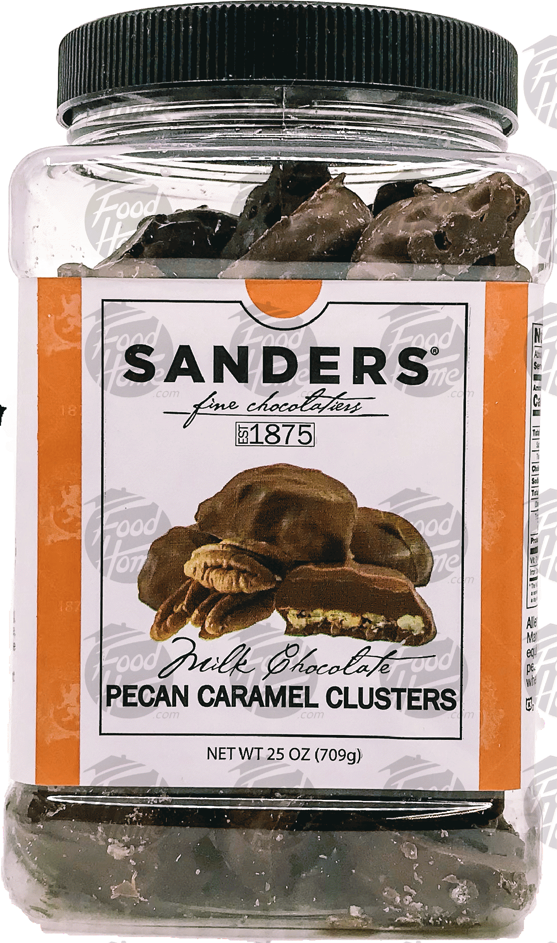 Sander's  milk chocolate pecan caramel clusters Full-Size Picture